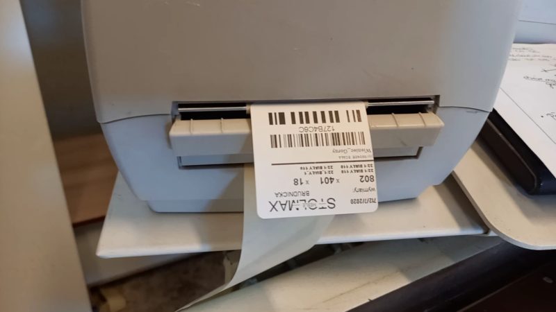 Drukarka kodów kreskowych Drukarka kodów kreskowych